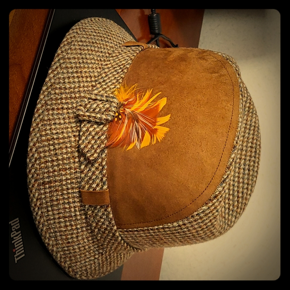 Vintage Dobbs detective hat 7 1/8